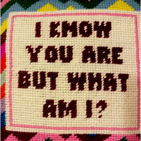 Furbish needlepoint pillow
Unique and brand new new with tags - Picture 1 of 4